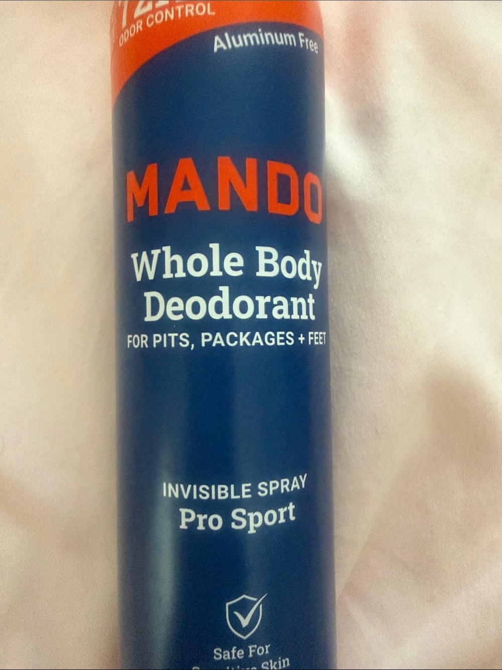 Whole Body Deodorant Invisible Spray — Blue